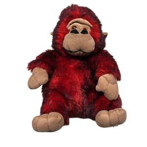 Dan Dee 10" Vintage Red‎ Plush Gorilla